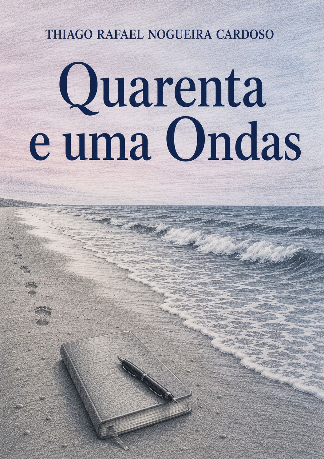Capa do livro Quarenta e uma Ondas